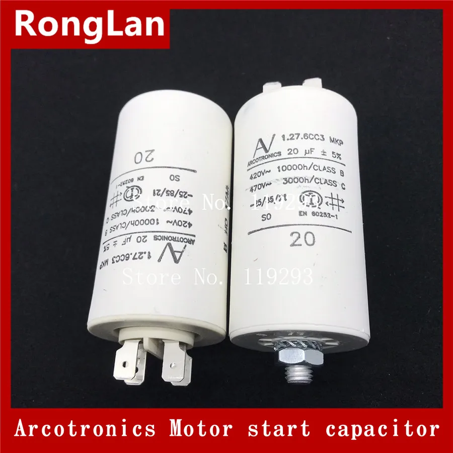 [BELLA] [Original authentic] Arcotronics 1.27 6 CC3 MKP 2 5 мкФ 4 8 F 16uf 20 25 30 50 5% конденсаторов запуска