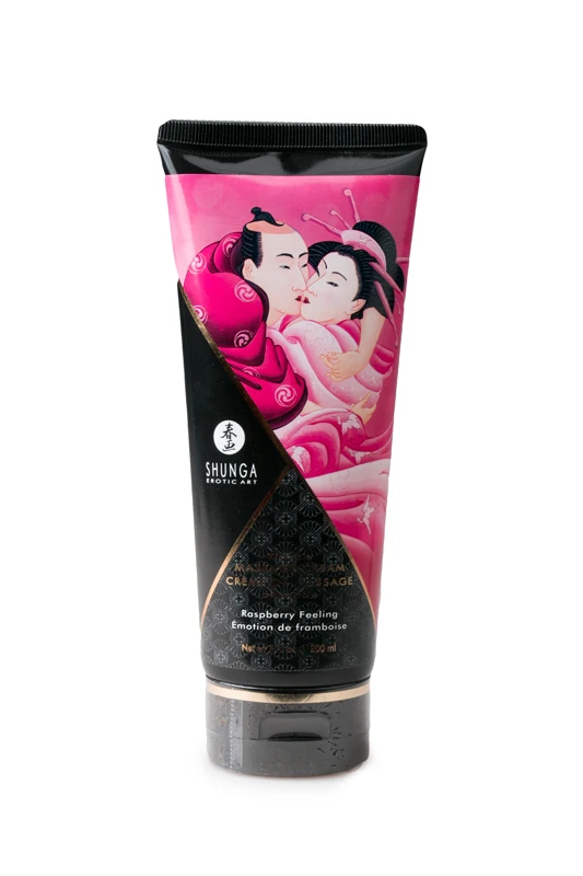 Shunga поцелуев Массажный крем клубника вино секс-игрушки продукт секса смазка