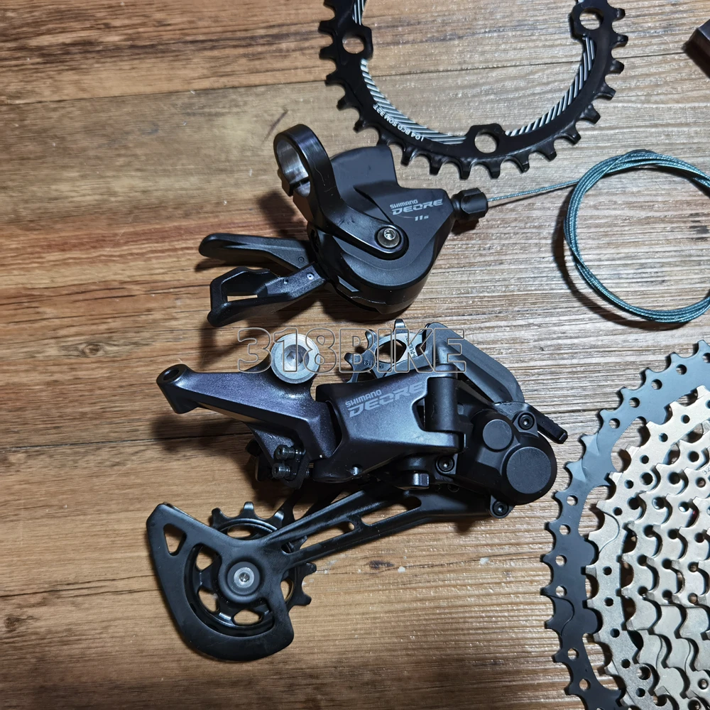 DEORE 11 SL M5100 R + RD SGS zracing кассеты цепная цепь zracing. 1x11 speed 5kit Groupset заменяет SLX
