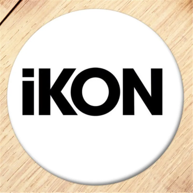 10 Kpop iKON Kim Jin Hwan брошь на булавке Значки для косплея для одежды украшение для рюкзака ювелирные изделия B052 - Окраска металла: 10