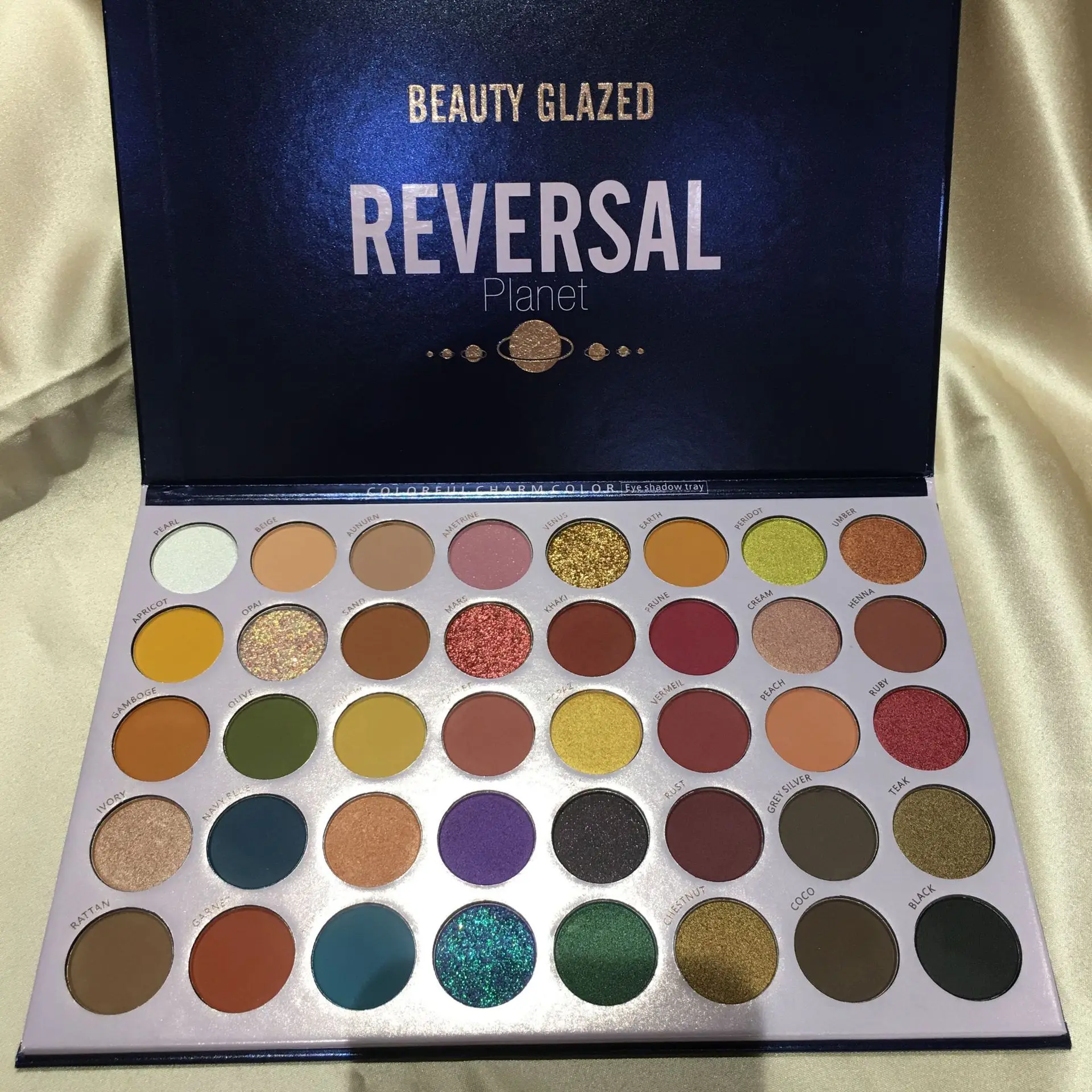Beauty Glazed разворотная планета тени для век Палитра водостойкий пигмент