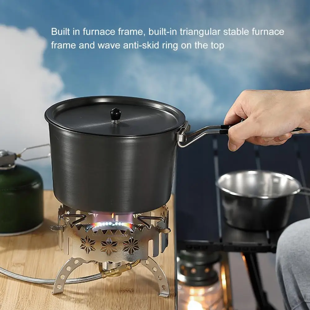

Anti Slip Multi-purpose Cooking Accessory Gear Stove Wind Guard for Hiking