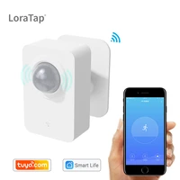 loratap tuya pir motion sensor detector wifi movement sensor smart life app wireless home security system