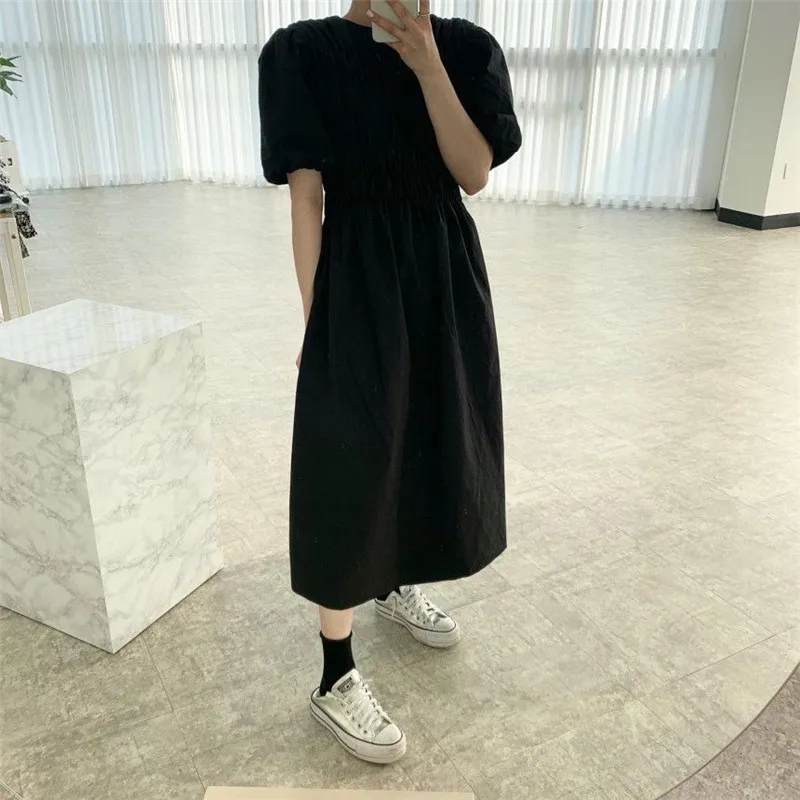 

Real Shot 2019 New Fashion Women's Casual Sexy Folds Dress
