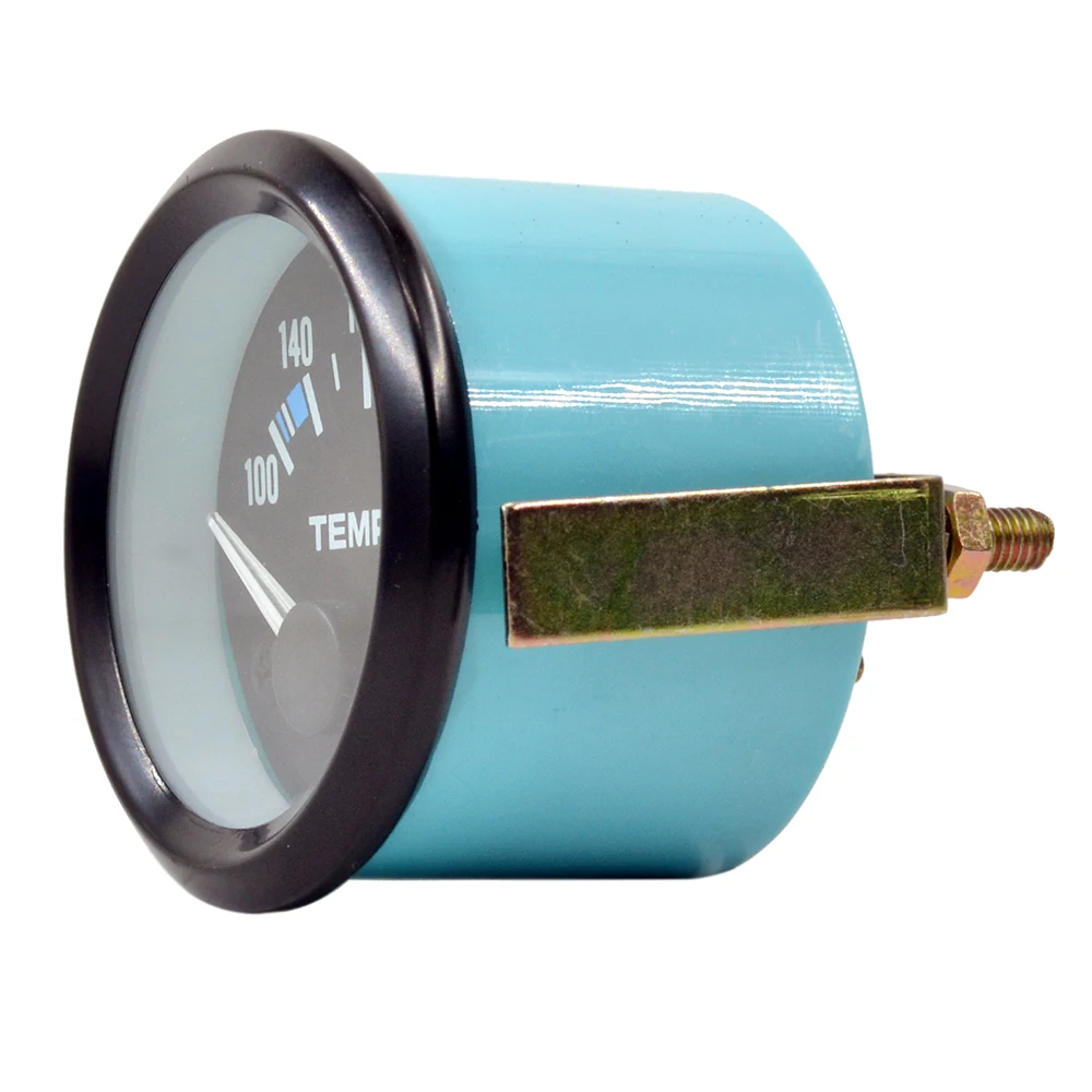 Датчик температуры воды Dragon 52 мм с черным корпусом и белым свесветильник