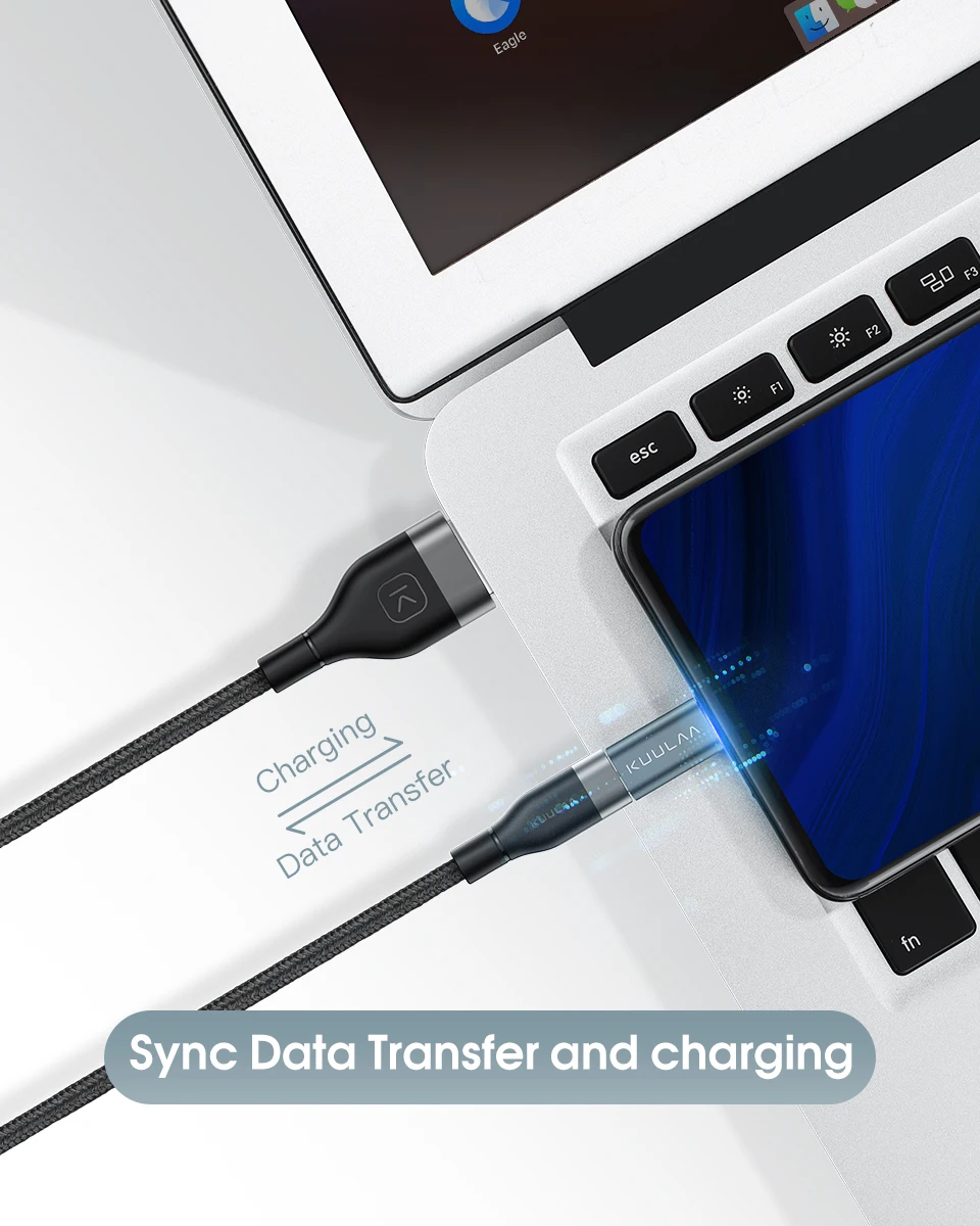 KUULAA USB C адаптер типа OTG C на кабель зарядного устройства микро-usb конвертер для Macbook Pro samsung Galaxy S10 S9 huawei type-C USB OTG