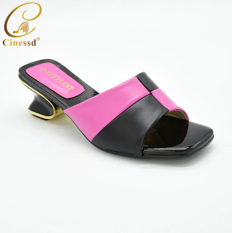 

Туфли женские на высоком каблуке, элегантная Свадебная обувь, удобные легкие босоножки в нигерийском стиле