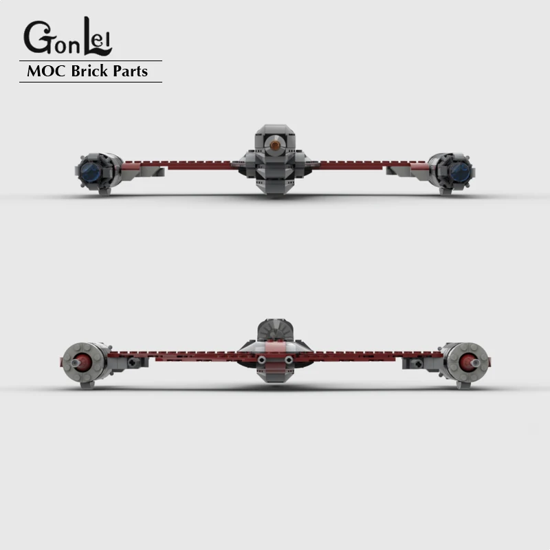 Новинка 298 шт. звёздный План серии N2-B Starfighter Naboo The Bastard Ver. Конструктор MOC сборные