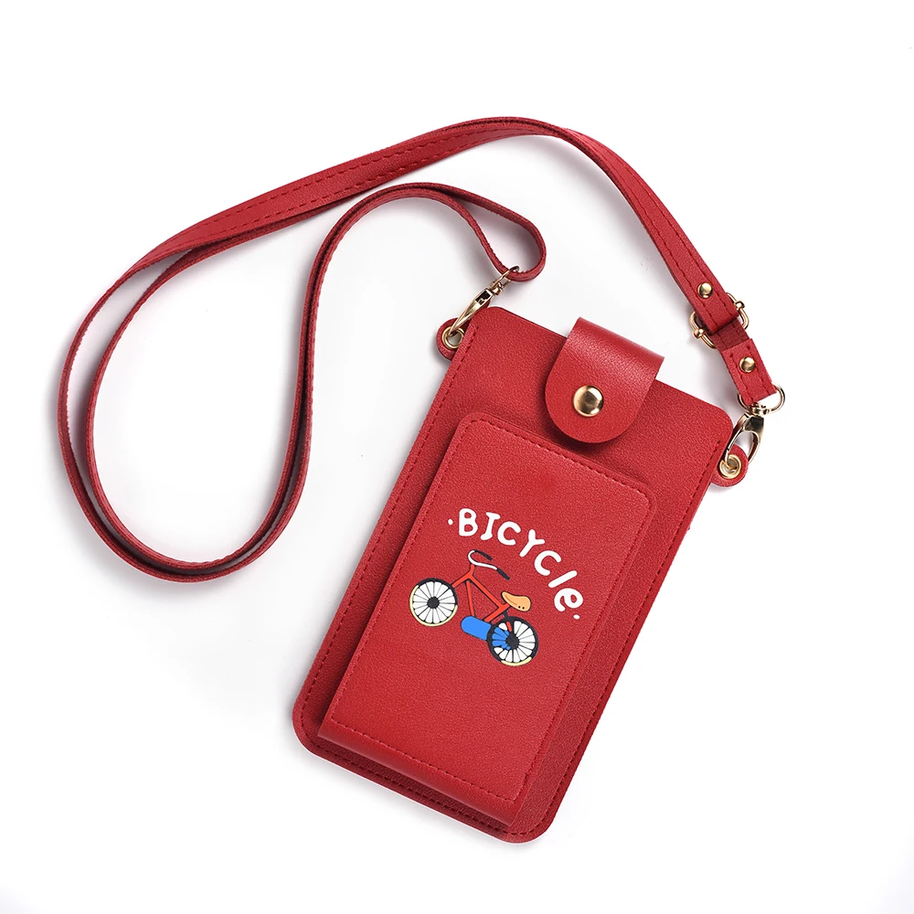 

Mini Shoulder Bag New Fashion High Quality Crossbody Bag Cute Cartoon Womens Phone Wallets PU Leather Hasp Female Messenger Bags