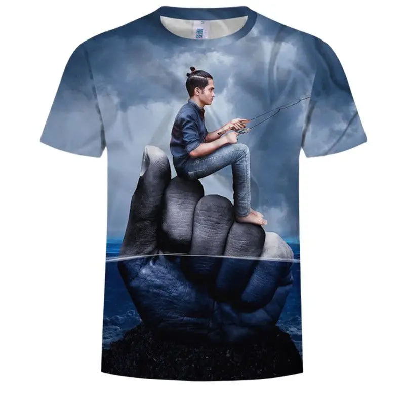 3D для мужчин и женщин детей индивидуальная сублимационная цифровая печать