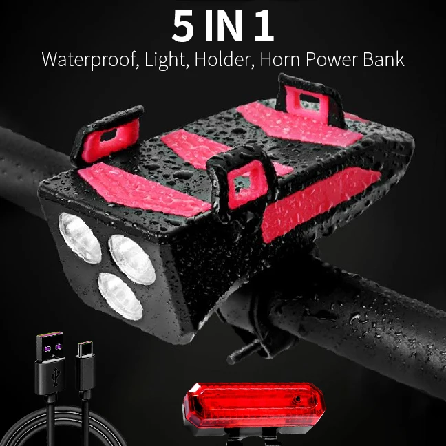 Светильник Светодиодный фонарь водонепроницаемый с Usb-зарядкой | Спорт и