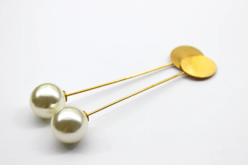 2 шт. Брошь булавка база антикварные золотые серебряные бусины пустая установка