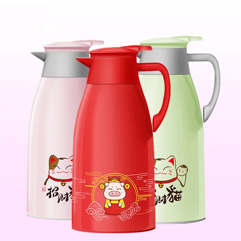 Изоляционный горшок бытовой термос большой емкости со стеклянной подкладкой для