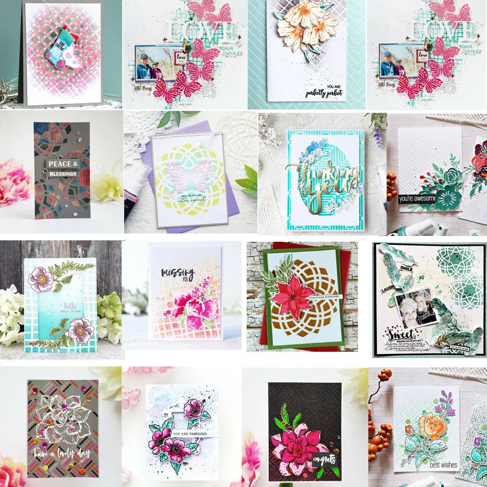 2019 недавно Стиль дизайнерский металлический резак для трафаретов умирает шаблон