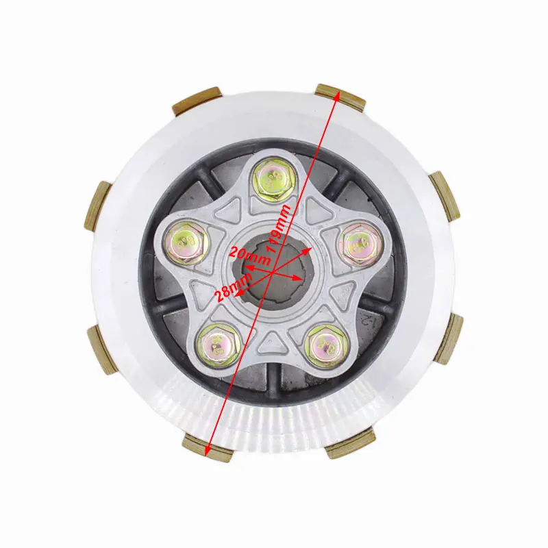 Новая мотоциклетная 5 колонная усовершенствованная муфта шт. фрикционный диск