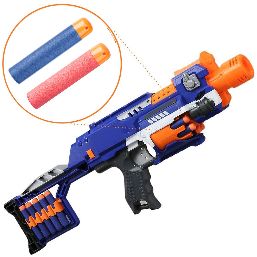 Пули Nerf красные для снайперской винтовки дополнительные патроны из пенопласта