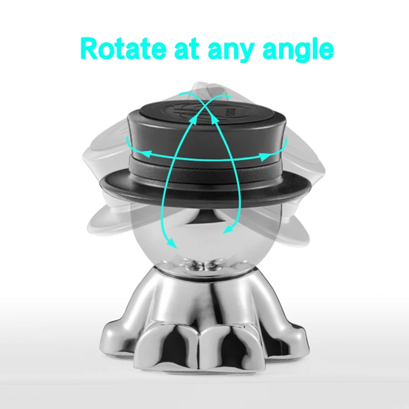 Магнитный держатель телефона в автомобиль креативная навигационная подставка