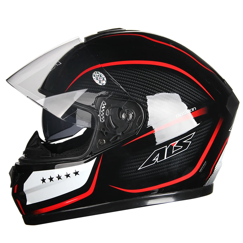 

Motorcycle FULL Helmet Double Visor Motocross Helmets Moto Safety Helm Modular Motorbike Face Protection