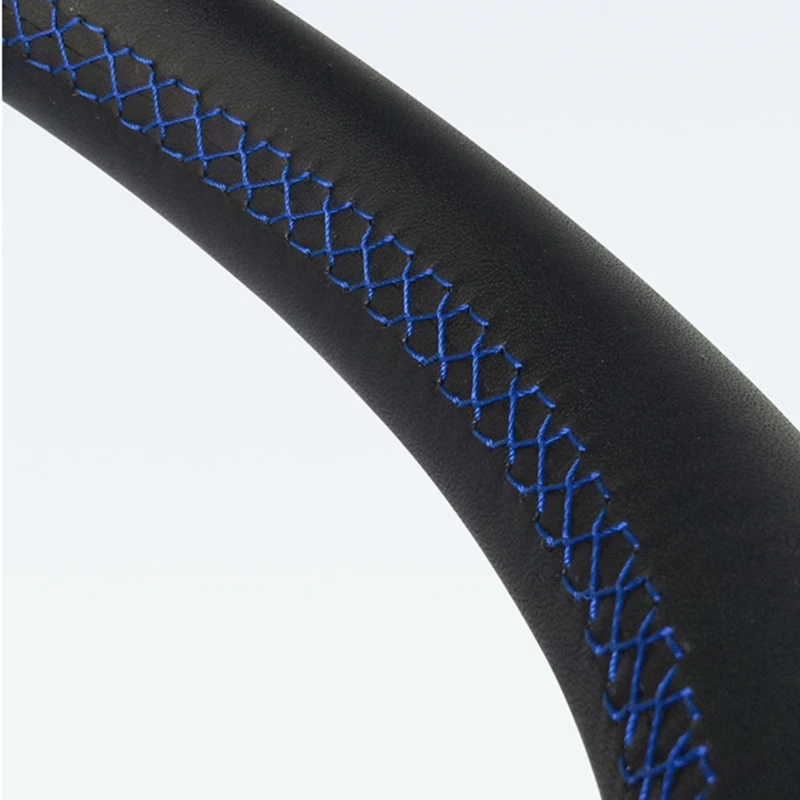 Прошитая вручную Обложка рулевого колеса из искусственной кожи PU для Mercedes Benz