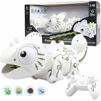 rc chameleon robotic intelligent color changeable toy remote control chameleon toys rc animal toy christmas gifts for children