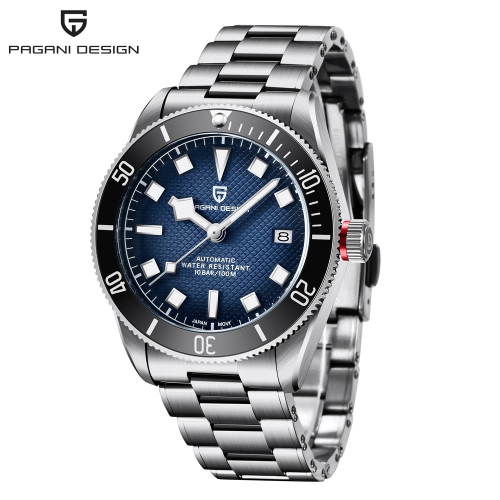 

PAGANI DESIGN BB58 Men's Mechanical watches luxury automatic watch For men Luminou waterproof