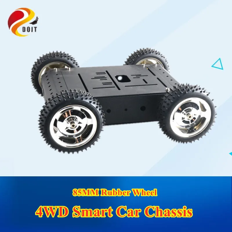 Умный робот-автомобиль C3 4WD с Wi-Fi /Bluetooth управлением корпус из алюминиевого сплава
