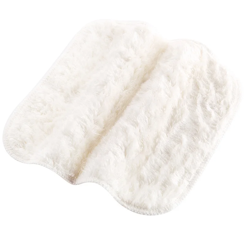 

2PCS Soft Thickening Kitchen Towels Dishcloth Scouring Pads Super Absorbent Kitchen Table Wet Wipes Cotton Rags Household Thing