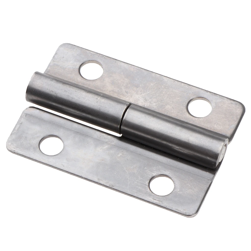 

Universal Single Action Door Butt Ball Bearing Hinge Silver -Right