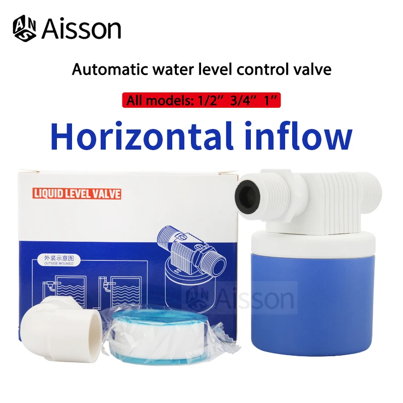 1/2&quot 3/4&quot 1inch Automatic Float Valve Water Level Control Switch Horizontal Inflow Installed Inside Tower Tank | Обустройство