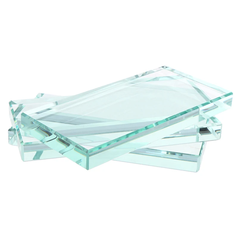 

Clear Leather Craft Tools Tempered Glass Slicker Scraping Plate Leather Board