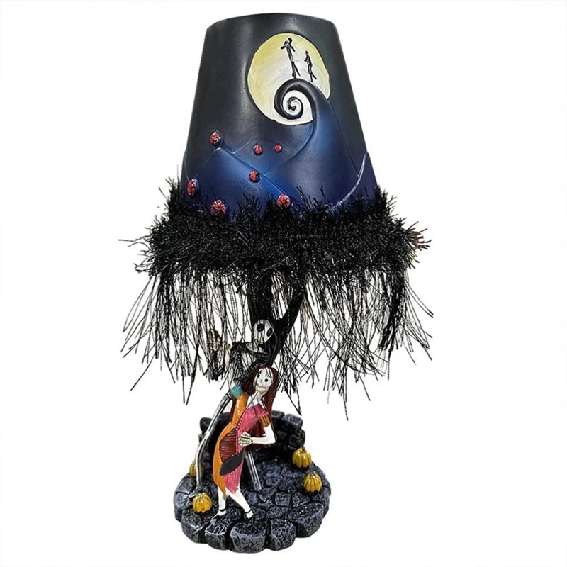 

Ночник на Хэллоуин, светящаяся Настольная лампа с разъемом, настольная лампа, светильник для танцев на теле, прикроватный столик из смолы, д...