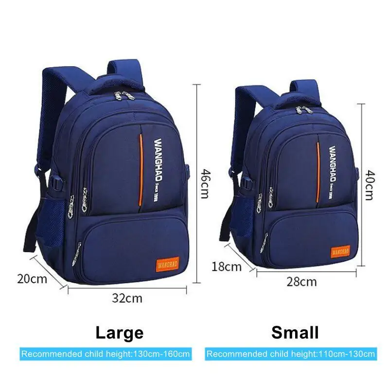 New Schoolbag Suitable For 1m-1.6m Children Orthopedic School Backpack School Bags For Boys Waterproof Backpacks Kids Satchel
