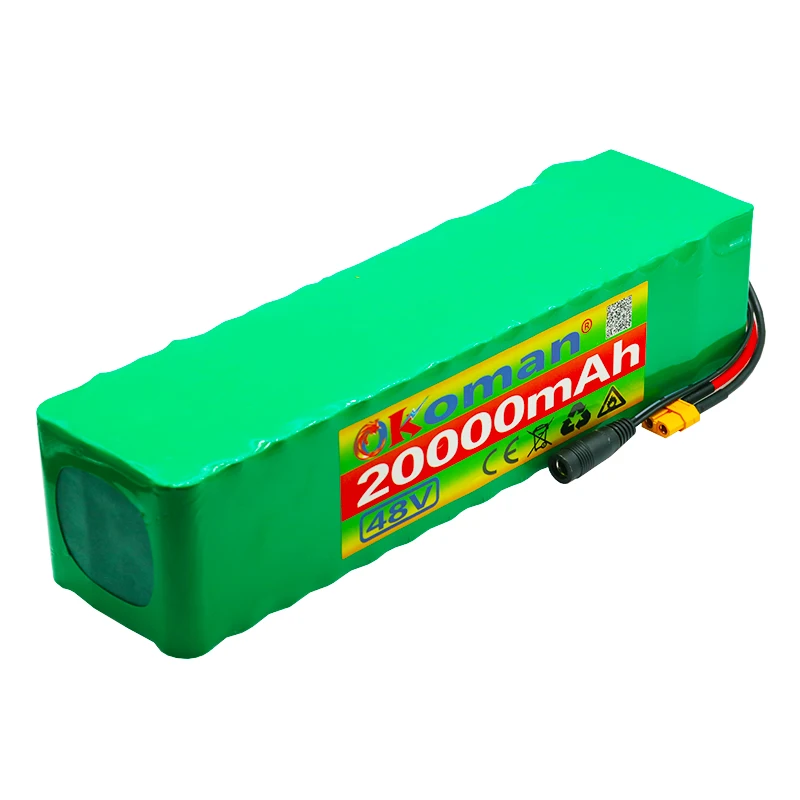 Аккумулятор для электровелосипеда 48 В 20 Ач 25 А фотоаккумулятор с аккумулятором