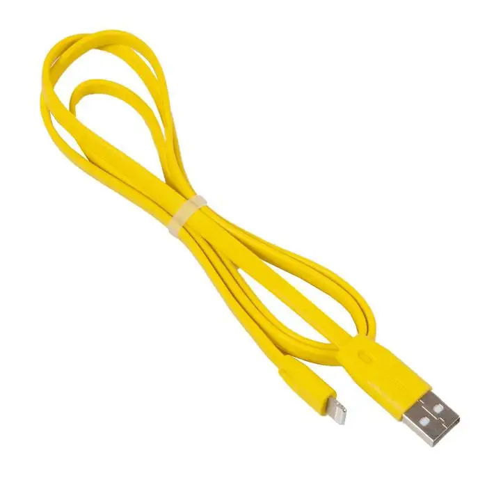 Кабель USB REMAX RC-001i Full Speed для Lightning 2.4А длина 1.0м желтый | Мобильные телефоны и