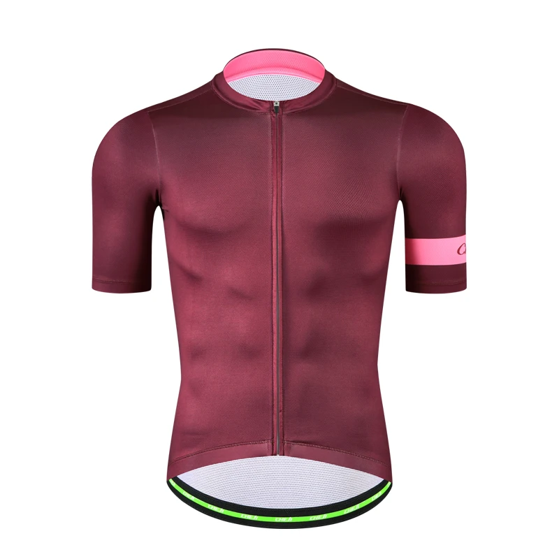 Мужская быстросохнущая велосипедная рубашка CHEJI дышащая с коротким рукавом и