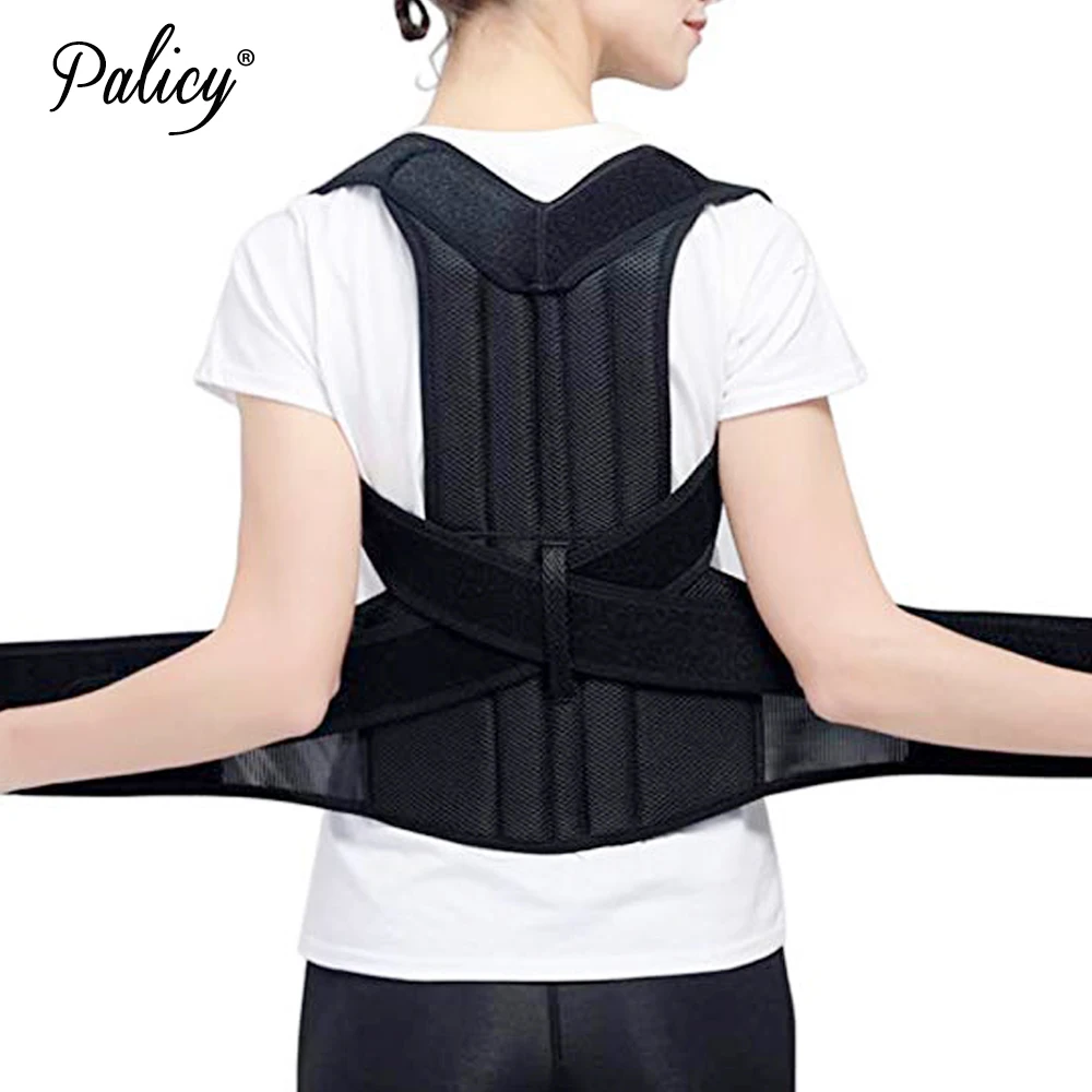 Корректор осанки для мужчин и женщин выпрямитель спины поддерживающий пояс