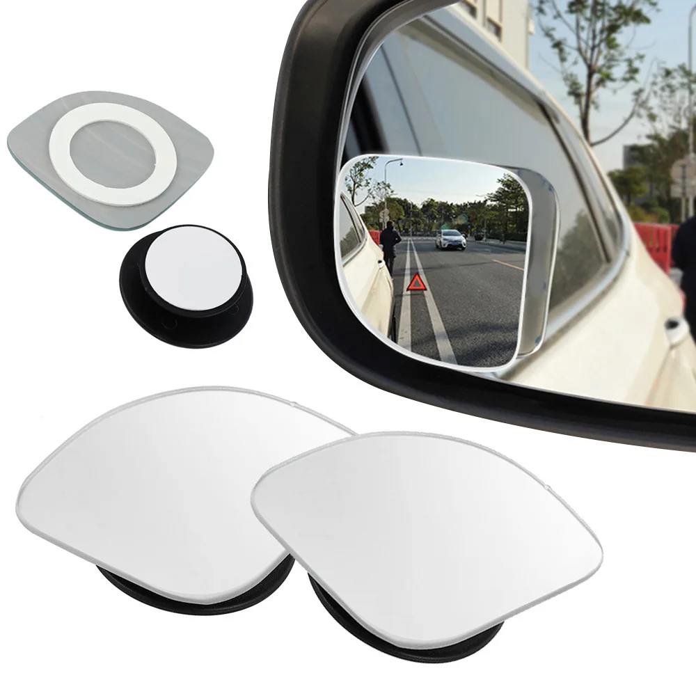 2 шт. выпуклое Автомобильное Зеркало для слепых зон парковки|Крышка зеркала