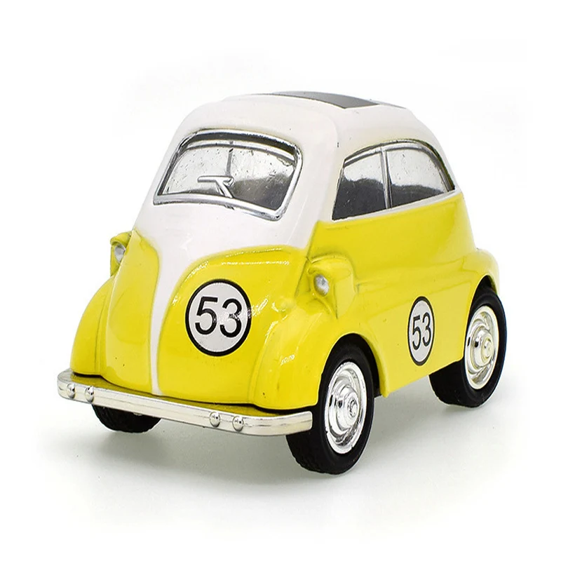 Мультяшная детская модель автомобиля из сплава в виде жука игрушечный