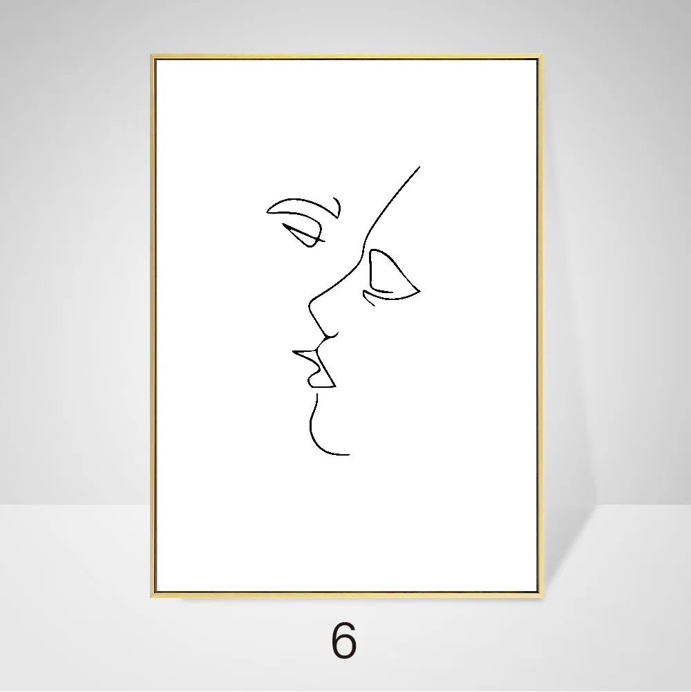 

Trendy Abstract Line Beige Black Modern Wall Art Pictures for Living Room Interior Home Decoration Canvas Painting Poster Print