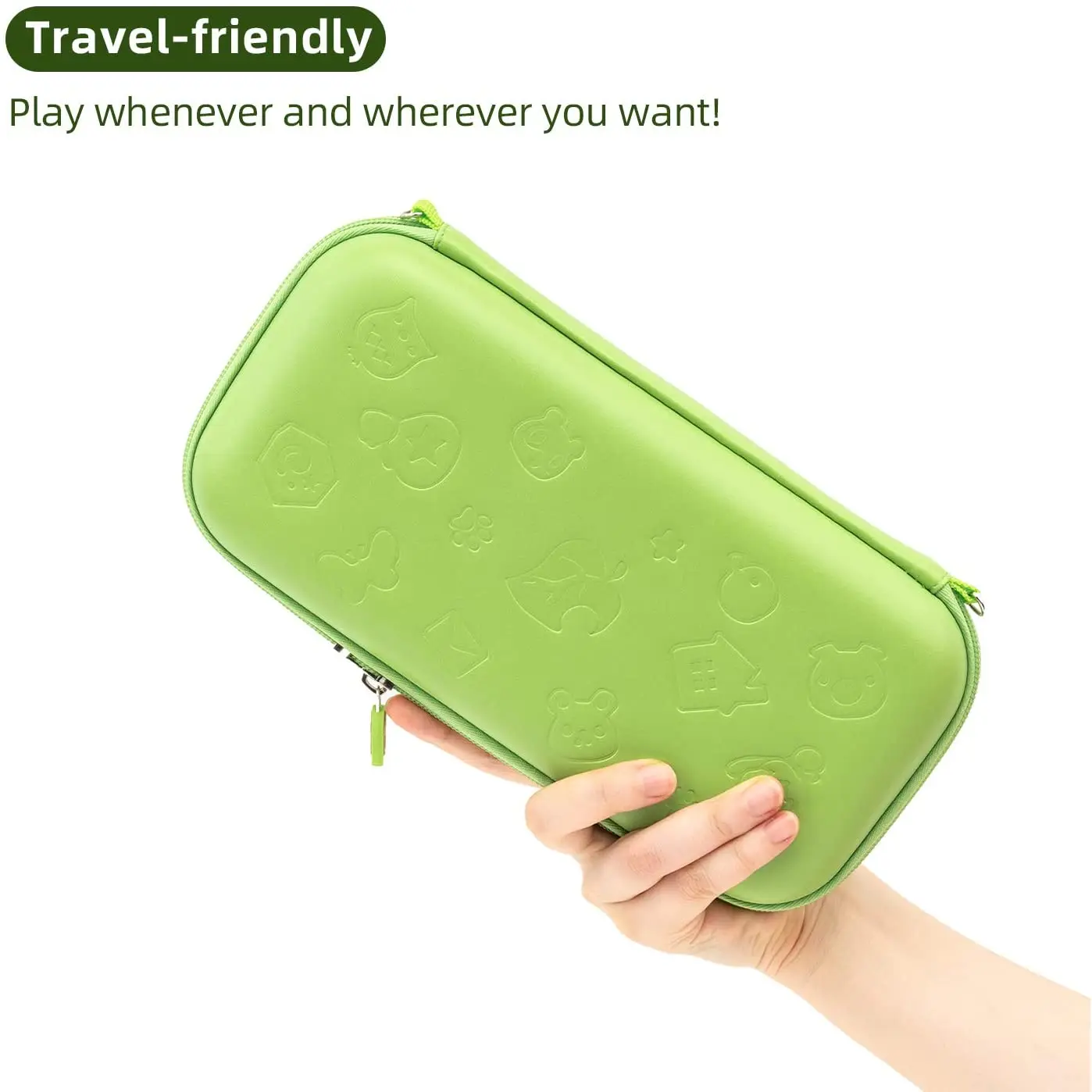 Портативный чехол Green forest для Nintendo Switch сумка хранения переноски консоли жесткие