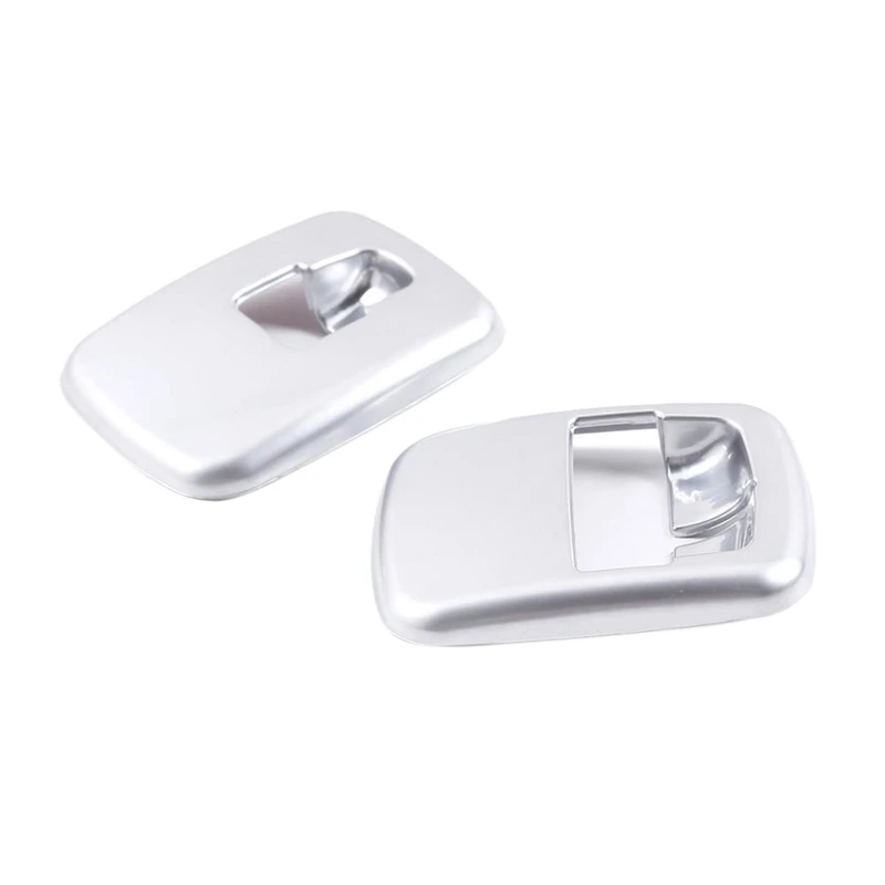 Автомобильная Серебристая ABS пластиковая оконная подъемная Кнопка рамка