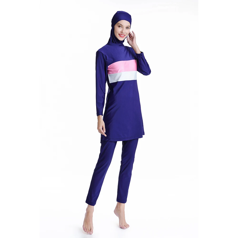 Новости для женщин длинные мусульманка хиджаб полное покрытие купальные костюмы