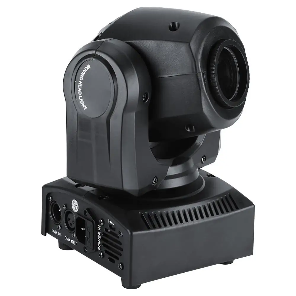 2 шт./лот 30 Вт LED Moving Head сценический свет DMX512 Disco Pub вечерние световые эффекты RGBW