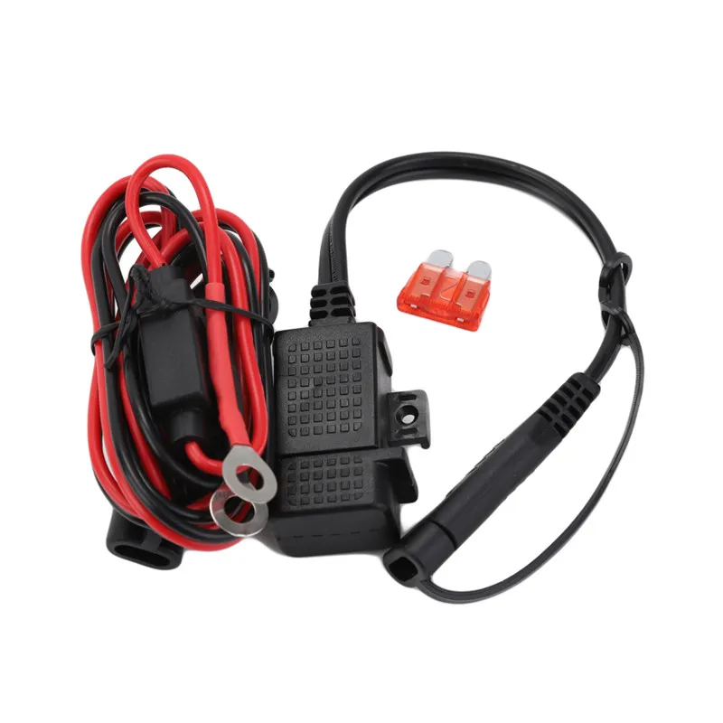 Переходник SAE на USB быстрый порт а с встроенным предохранителем