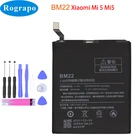 Новое крепление для спортивной камеры Xiao Mi 3000 мАч Замена BM22 батарея для Xiaomi Mi5 Mi 5 M5 модных оригинальных чехлов для сотовых телефонов мобильный телефон
