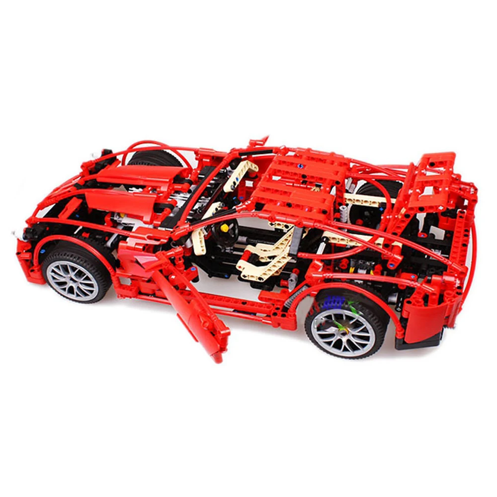 AIBOULL 3333 1322 шт. большой 1:10 F1 гоночная модель конструктора кирпичи наборы