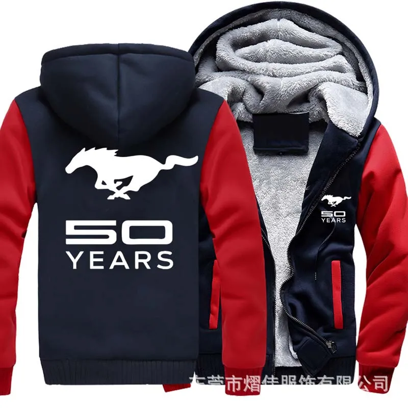 

MUSTANG Winter Jacket Men's Cotton Warm Hoodies Casual sweatshirt Male Thicken coats Sweatshirt top Hoodie size M~6XL