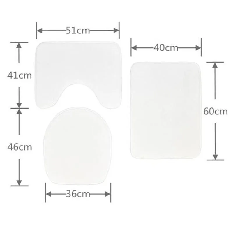 toilet mat set 3d van gogh oil painting sunflower starry night floor rugs bathroom shower flannel non slip carpet toilet cushion free global shipping