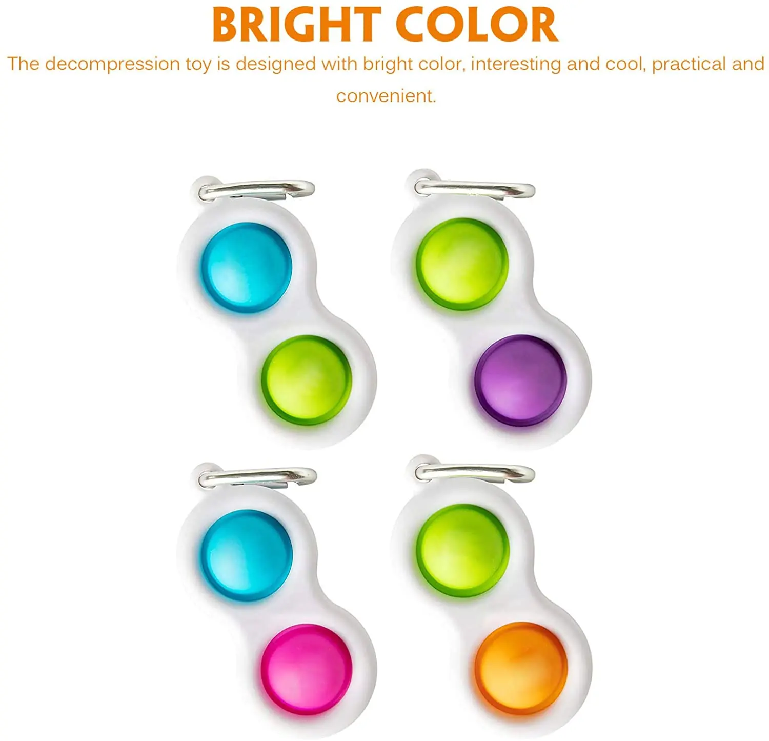 

Fidget toys Silicone Bubbles Flipping Board Brain Development Fidget Dimple Stress Relief Sensory Hand Toy for Kids Adult new