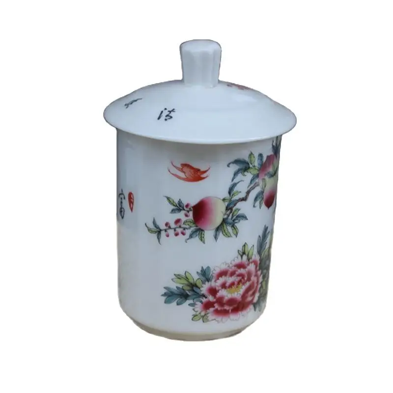 Керамическая Цветочная чашка Цзиндэчжэнь чайная чашка. | Дом и сад